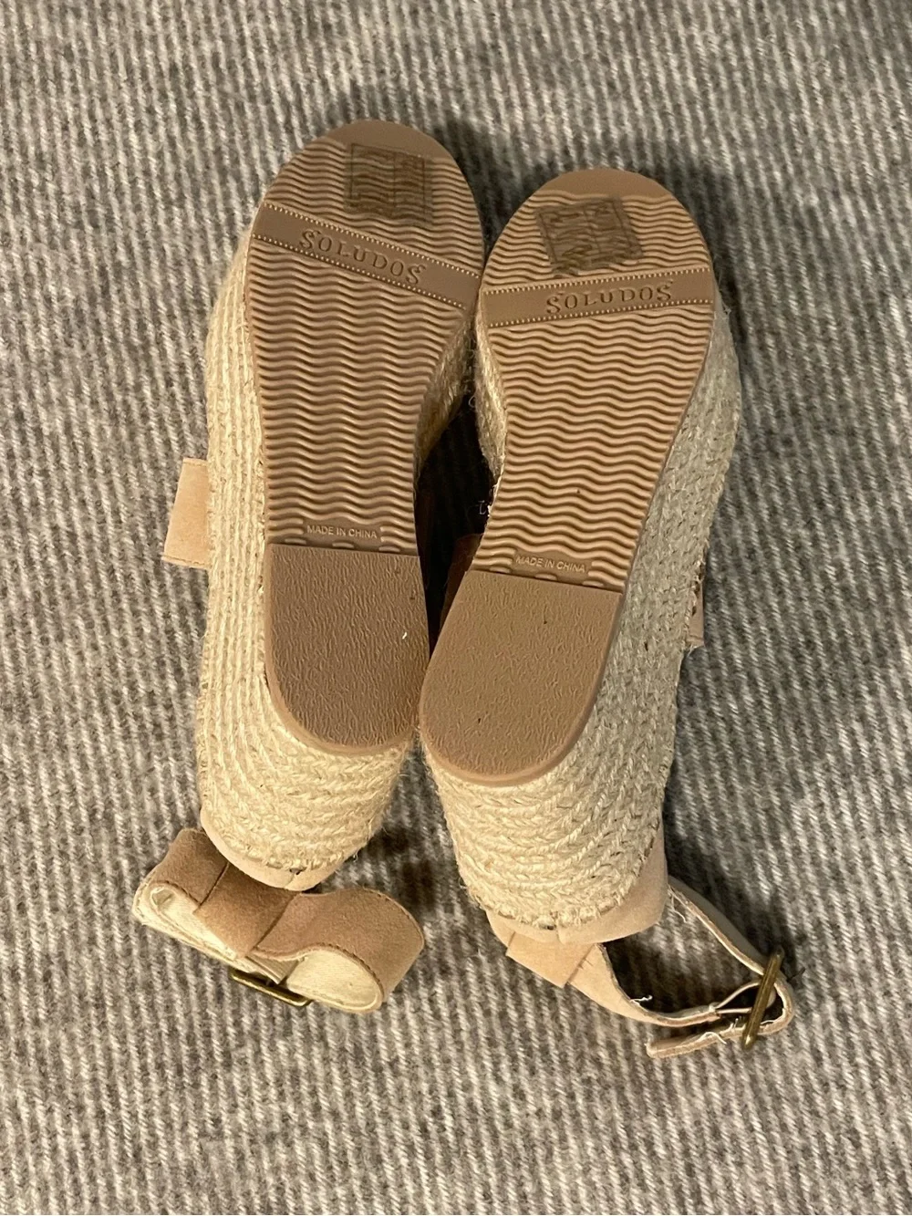 Soludos Palma Platform Espadrilles Size 8